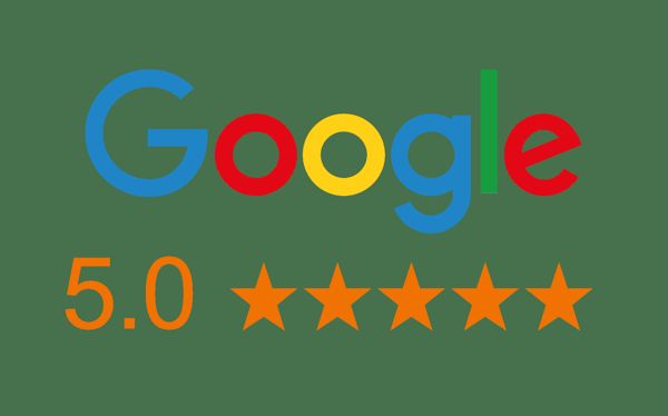 Google rating 5.0 stars